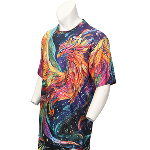 T-shirt de chasse en coton imprimé numériquement, couleurs vives, doux au toucher, respectueux de l'environnement et inaltérable, idéal pour les zones végétées. - Product Image 3