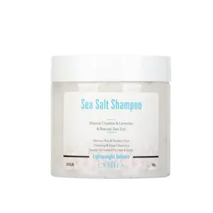 Очищающий очищающий шампунь с морской солью, лидер продаж от производителя, скраб для кожи головы без сульфата, глубокое очищение волос