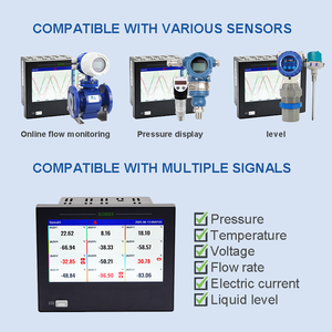 <strong>Multi</strong>-<strong>Channels</strong> Data Logger Color Paperless Recorder Display <strong>RS485</strong> Customizable OEM <strong>Multi</strong>-Points <strong>Chart</strong> Recorder - Product Image 5
