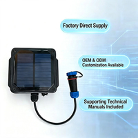 Capteur de turbidité solaire LoRaWAN de haute qualité, mesureur de turbidité sans fil pour l'eau potable/le traitement des eaux usées, prise en charge OEM