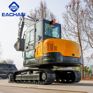EACHAN CE EPA Eropa 5 Diesel 6 Ton mesin konstruksi ekskavator tugas berat regulasi Sungai Bagger semua medan penggali - Product Image 3