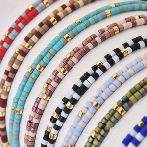 Collection de bracelets Resoul Boho en perles de rocaille, faits main, tressés, avec perles Miyuki, œil porte-bonheur et étoiles, bracelets empilables pour femme, bijoux cadeaux - Product Image 3
