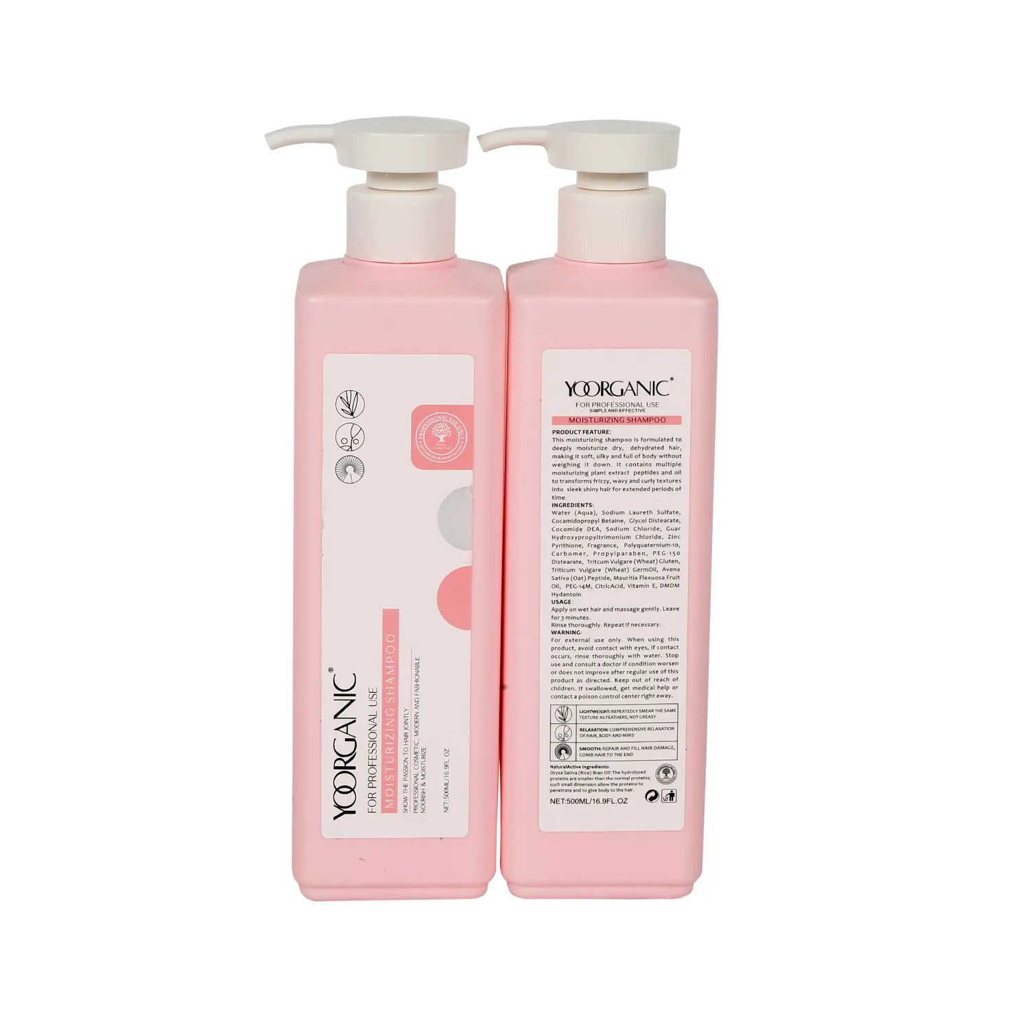 Shampoing de luxe, vente en gros, shampoing hydratant à base de kératine, équilibrant le Ph, pour cheveux
