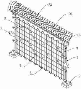 Pannelli per Recinzione Anti-Arrampicata a Buon Prezzo, Recinzione 358 ad Alta Sicurezza con Filo Spinato - Product Image 5
