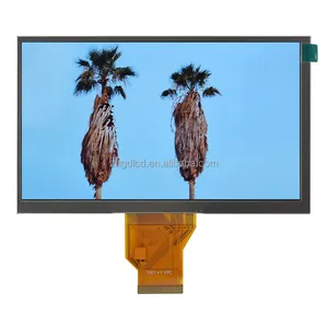 7-Zoll-LCD-Modul in Industrie qualität 800x480 TFT-Panel 7-Zoll-50-Pin-LCD-Display mit RGB-Schnitts telle und benutzer definierten Touchscreen-Optionen
