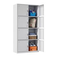 Casier métallique à 6 portes pour personnel, armoire de rangement pour dortoir, casier à vêtements en acier, OEM disponible pour projets scolaires, vente en gros