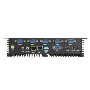 Nhúng hộp PC Intel Celeron mini máy tính công nghiệp nhôm 2 gam RAM 32 gam SSD wifi hỗ trợ VGA + HMI kép cổng LAN - Product Image 3