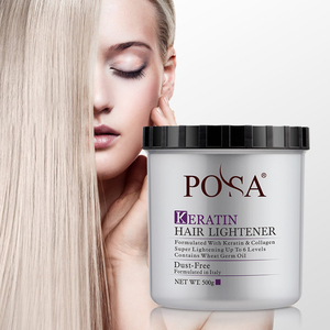 Poudre blanchissante éclaircissante même sans poussière POSA avec <span class=keywords><strong>couleur</strong></span> Kératine BLUE & White - Product Image 5