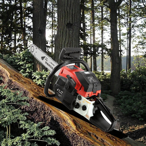 Tronçonneuse à essence 4 temps haute puissance 52 CC de 20 pouces, 500 ml, facile à utiliser, 2000 W, pour l'abattage industriel des arbres et la coupe du bois - Product Image 3