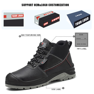 Scarpe da Lavoro Industriali S3 con Punta in Acciaio, Suola in PU, Antistatiche, Certificate OEM, Produzione all'Ingrosso - Product Image 3