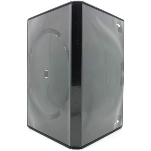 Estuche negro para CD/DVD de un solo disco, diseño delgado para almacenamiento y protección - Product Image 2