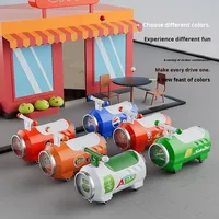 Monopattino per Bambini con Linguetta in Plastica per Maschi e Femmine 1-3 Anni Anti-Ribaltamento con Musica Giocattolo Prodotto in Cina