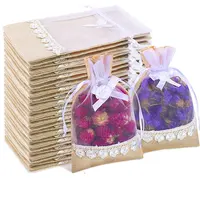 Sacchetti regalo in Organza unici sacchetti espositivi sacchetti di bustine di tela con coulisse rosa fai da te sacchetti di gioielli stampati personalizzati