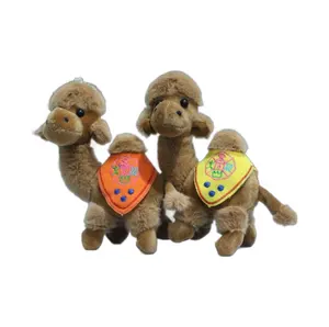 Fabrika ucuz promosyon deve oyuncak doldurulmuş oyuncaklar peluş peluş deve anahtarlık