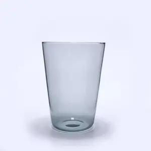 Custom Borosilicate Heat Resistant Square Glass Mug Heat Household Milk Cup Single Layer Clear Coffee Juice Milk Cup