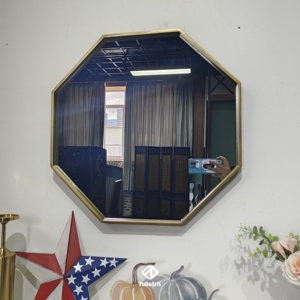 Espejo de Pared Octagonal Retro Americano de 60 cm, Decoración del Hogar, Decoración para Colgar en la Pared, Marco de Lujo, Decoración para Colgar en la Pared de la Sala de Estar - Product Image 5