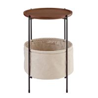 Meubles de salon modernes en métal et MDF avec plantes vertes, table basse et meuble TV blancs réglables pour usage quotidien au bureau et à la maison