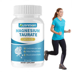 Capsules de magnésium et de taurine OEM ASAP, boisson énergétique à la taurine, complément alimentaire pour le soutien cérébral, capsules de magnésium et de taurine - Product Image 1