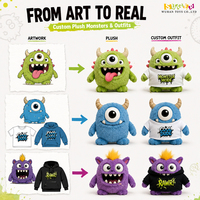 Fabricante de Peluches Personalizados, Muestras Rápidas de Peluches con Ropa para Niños, Regalos, Recuerdos de Fiesta y Ventas Navideñas