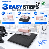 SUN LEADER XLD-J01 – Système de désactivation RF 8,2 MHz pour étiquettes EAS, fourni directement par l'usine, pour les commandes en gros de magasins de détail