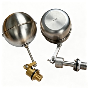 Vanne de régulation de niveau d'eau en laiton DN15 G12, type flotteur, arrêt automatique pour réservoir d'eau, usage agricole - Product Image 3