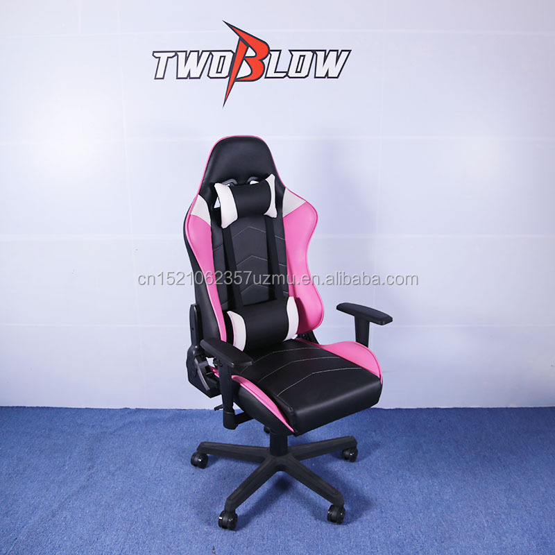 Best Luxury Extreme Steelseries X Rocker Comfortable Game Racing Racing Seat Leather Pink Gaming Chair