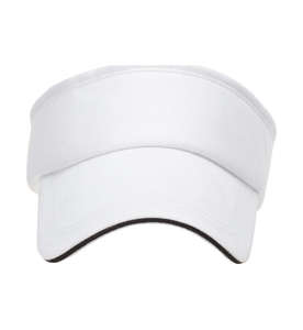 Verano en blanco vacío superior sombrilla sombrero para el sol correr maratón ajuste mágico gorra publicitaria logotipo personalizado - Product Image 1