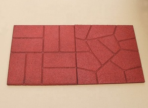 <span class=keywords><strong>Pavé</strong></span> de jardin en caoutchouc à double face 16 "x 16" pour patio/jardin/chemin/allée <span class=keywords><strong>pavé</strong></span> marchepied - Product Image 5