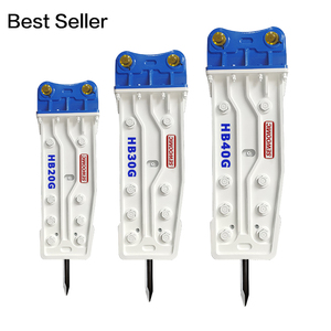 פטיש הידראולי למחפר גוצ'ואן טכניקה יפנית HB15G HB20G פורוקאו HB30G פטיש חציבה למחפר - Product Image 1