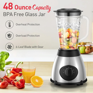 Licuadora Comercial de Alta Velocidad para Smoothies, Portátil, de Acero Inoxidable, Multifuncional, para el Hogar - Product Image 4
