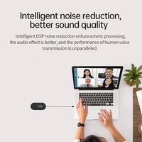 Speakerphone peredam bising, mikrofon speaker ruang konferensi video usb omnidirectional
