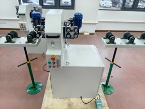 Máquina pulidora de superficies de tubos ovalados, lijadora orbital de banda <span class=keywords><strong>para</strong></span> acabado de tubos de aluminio, cepillado de tubos con acabado escarchado, velocidad variable - Product Image 3