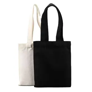 2024 Customized Reusable Tote Shopping Wholesale Cotton Canvas Ladies Washable Shopping Promotional Bag Natural Canvas Bag