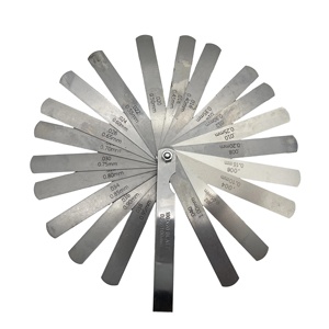 Hochpräzise 0,05-1,00mm Fühler messgeräte 20 Klingen Spalt lehre Flexible Kegel lehre Fühler lehre - Product Image 2