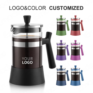 Cafetera de <span class=keywords><strong>prensa</strong></span> <span class=keywords><strong>francesa</strong></span> portátil, cafetera de café frío y calor, olla de <span class=keywords><strong>prensa</strong></span> de café para acampar para té y <span class=keywords><strong>prensa</strong></span> de <span class=keywords><strong>leche</strong></span> <span class=keywords><strong>con</strong></span> espuma - Product Image 3