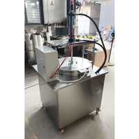 Presse à pain plat en acier inoxydable pour les vendeurs de nourriture de rue - Fonctionnement rapide, design portable, température de cuisson réglable