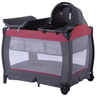 Lit bébé pliable en maille respirante, berceau cododo, parc pour enfants, lit bébé portable avec auvent pare-soleil pour la maison