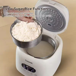 Cuisinière à riz électrique numérique multifonction de haute qualité 2,5 L avec cuve intérieure en acier inoxydable pour cuisson à faible teneur en sucre - Product Image 6