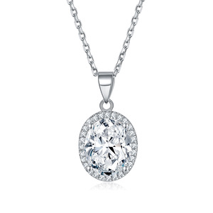 Luxury 925 Sterling <b>Silver</b> Heart Cut CZ Jewelry <b>Set</b> for Women Girls, Romantic Zirconia Necklace Earrings <b>Ring</b> <b>Set</b> for Valentine' - Product Image 3