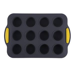 Plateaux <span class=keywords><strong>de</strong></span> cuisson robustes en acier au carbone <span class=keywords><strong>de</strong></span> qualité commerciale <span class=keywords><strong>de</strong></span> 8 pouces pour services <span class=keywords><strong>de</strong></span> restauration commerciale, revêtement antiadhésif facile à démouler - Product Image 6