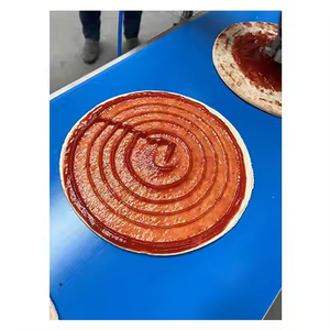 Ju tự động nước Sốt bánh Pizza Dispenser pho mát lây lan spreader máy cà chua tự động bánh pizza topping máy - Product Image 5