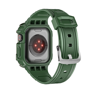 Correa + funda para <span class=keywords><strong>Apple</strong></span> <span class=keywords><strong>Watch</strong></span> <span class=keywords><strong>Series</strong></span> <span class=keywords><strong>7</strong></span>, 6, 5, 4, 3, 2, 1, 41mm, 45mm, 38mm, funda protectora de silicona suave - Product Image 3