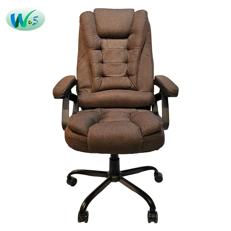 WSF-silla reclinable de oficina, ejecutiva, de espalda alta, giratoria, ergonómica o de cuero pu, gerente de oficina, 1489
