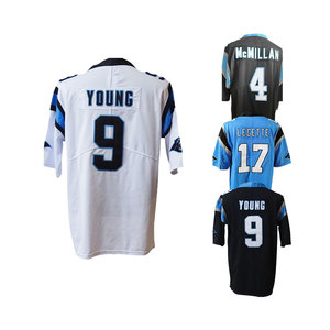 2025 baru dijahit Jersey sepak bola Amerika Carolina 4 McMillan 9 Bryce muda 17 lesette grosir kustom Jersey gaya tim AS - Product Image 1