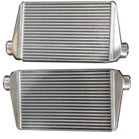 Échangeur de chaleur à ailettes en aluminium sur mesure pour système de refroidissement de turbocompresseur, utilisation automobile et industrielle
