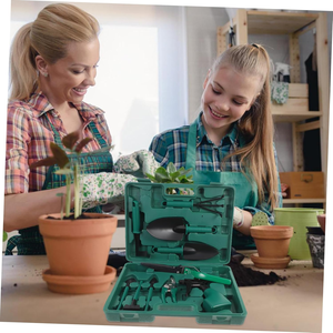 Ensemble d'outils de jardin ergonomiques en 10 pièces, tête en acier A3, outils et accessoires de jardinage en PP <span class=keywords><strong>pour</strong></span> le jardinage à domicile - Product Image 4