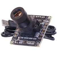 Módulo de Cámara de 2MP IMX291 de 12 mm y 30 mm sin Distorsión, Nivel de Luz Baja Starlight, H.264 USB 1080P, Montaje M12, Campo de Visión de 30°
