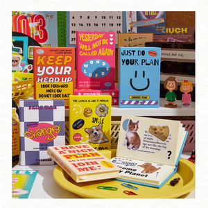 สมุดโน้ต A5สำหรับเด็กนักเรียนพร้อมกระดาษกาวไร้สายสำหรับใช้เป็นของขวัญโรงเรียน - Product Image 1