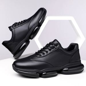 Wholesale Men's Casual Sports Leather Shoes Spring Autumn Ultra-Fine Fiber Safety <b>Boots</b> Low-Chest <b>Platform</b> Breathable Light - Product Image 6