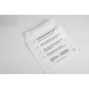 Sacchi per Bucato Riutilizzabili Resistenti agli Strappi 40 X 50 Cm, Anallergici, per Uso Alberghiero e Ospitalità - Product Image 3